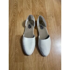 Vans Slip On Skimmer Moto Leather Birch